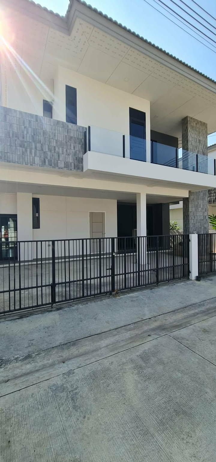 บ้านเดี่ยวพร้อมอยู่ 2 ชั้นหลังริมน้ำ หมู่บ้านเอสเกตพรี่เมี่ยมราชพฤกษ์ 346(ซอยวัดท่าเกวียน) - 14