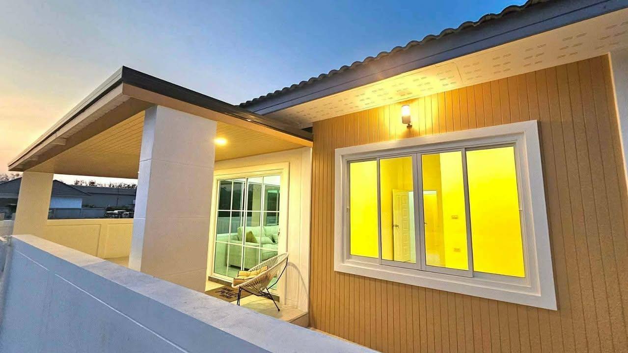 หลังสุดท้าย‼️ บ้านใหม่ - บ้านเดี่ยวระยองโซนนิคมพัฒนา ฟรีค่าส่วนกลางตลอดชีพ - 4
