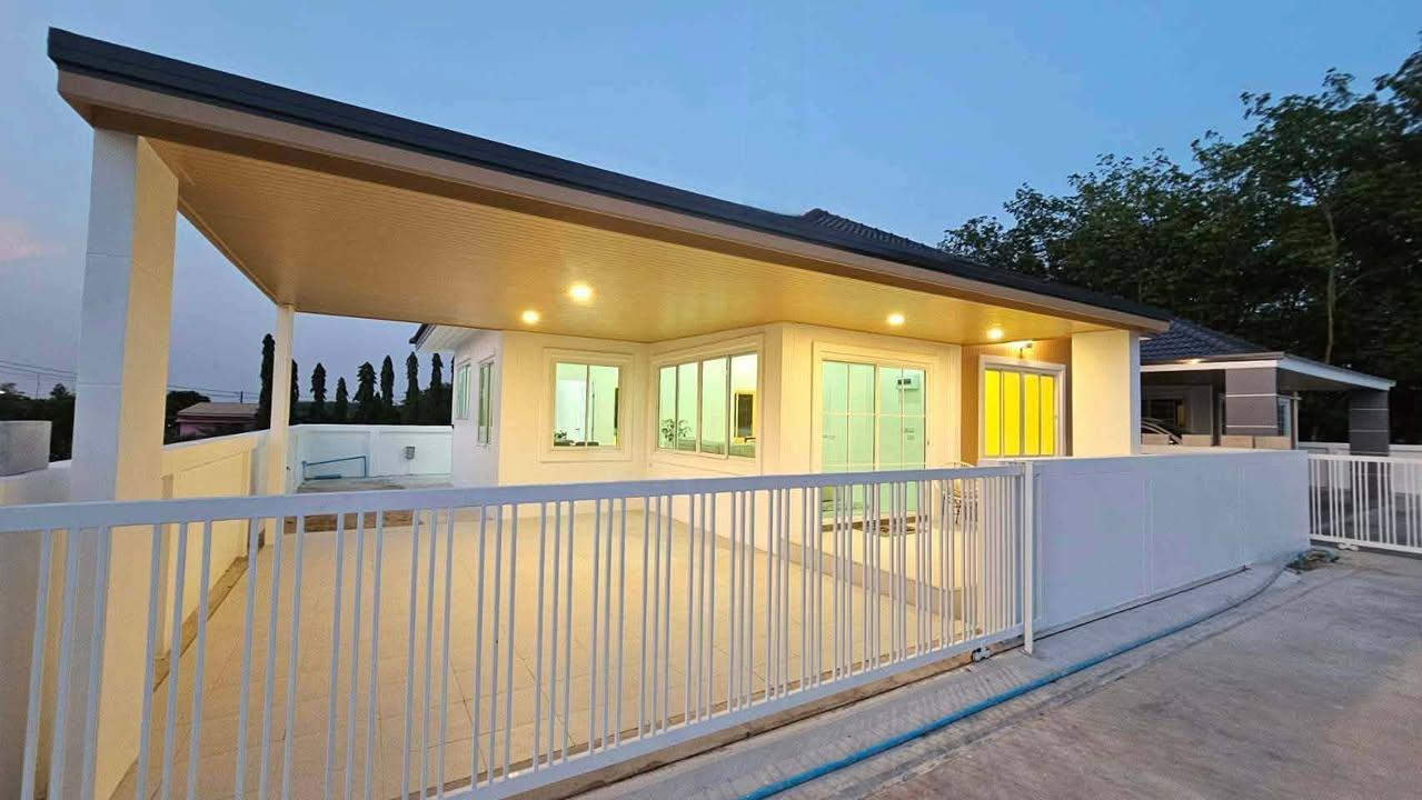 หลังสุดท้าย‼️ บ้านใหม่ - บ้านเดี่ยวระยองโซนนิคมพัฒนา ฟรีค่าส่วนกลางตลอดชีพ - 6