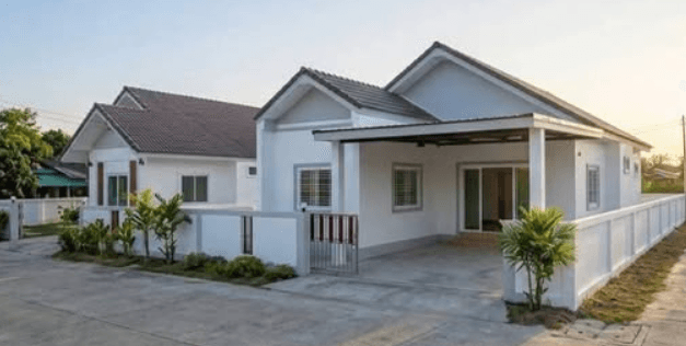 บ้านเดี่ยวชั้นเดียวสไตล์มินิมอล - โครงการ "บ้านโสนริมห้วย by MCNProperty" (Type A) - 4