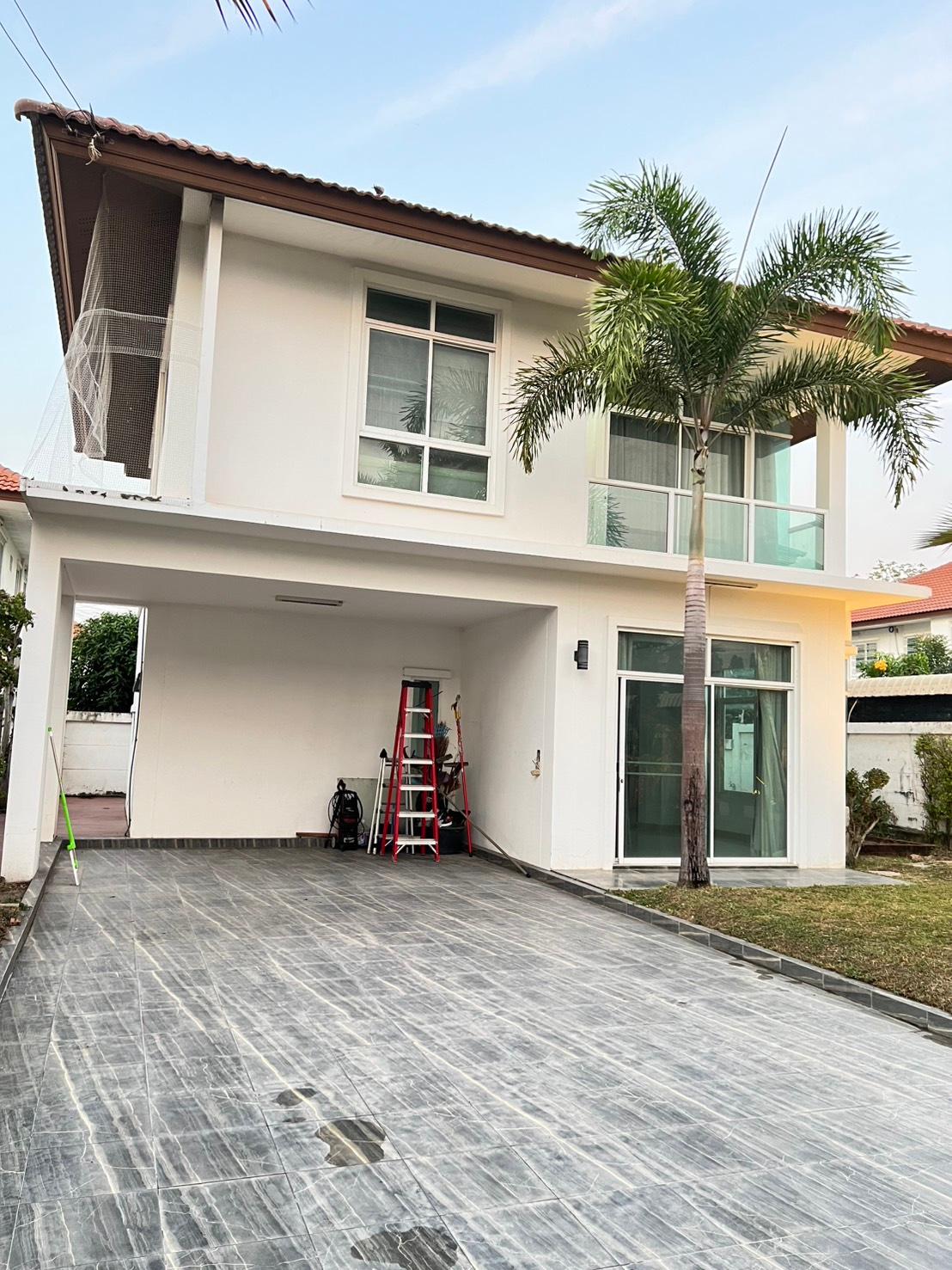 บ้านเดี่ยว 2 ชั้น รีโนเวทใหม่หมดไม่เคยเข้าอยู่ - หมู่บ้านอุดมสุข ตรงข้ามโรงพยาบาลตาคลี - 1
