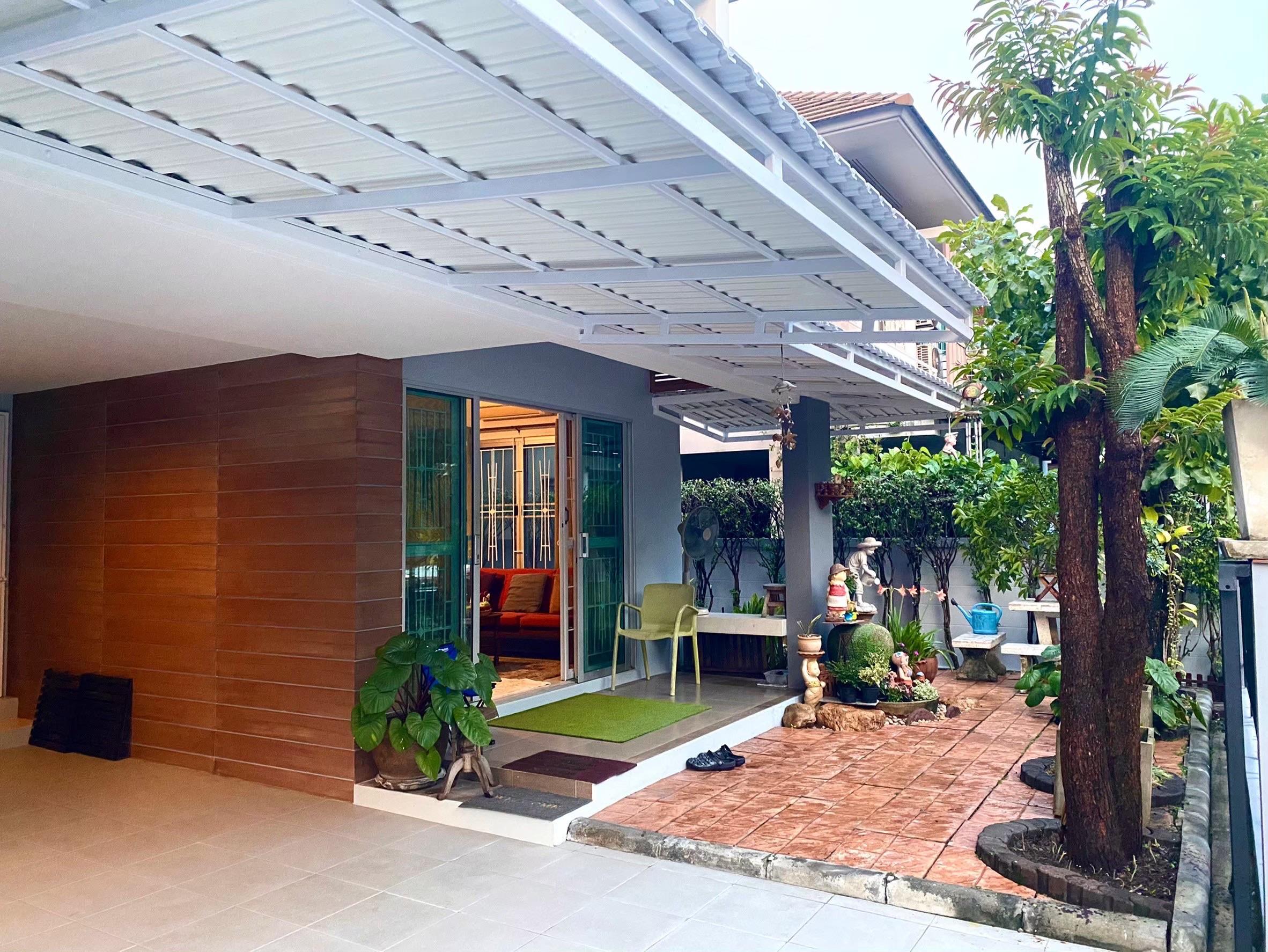 ขายบ้านเดี่ยว 2 ชั้น หมู่บ้าน Villa Garden รัตนาธิเบศร์ (บ้านพี่รังสรรค์) ทำเลดี หน้าบ้านไม่ชนใคร - 2