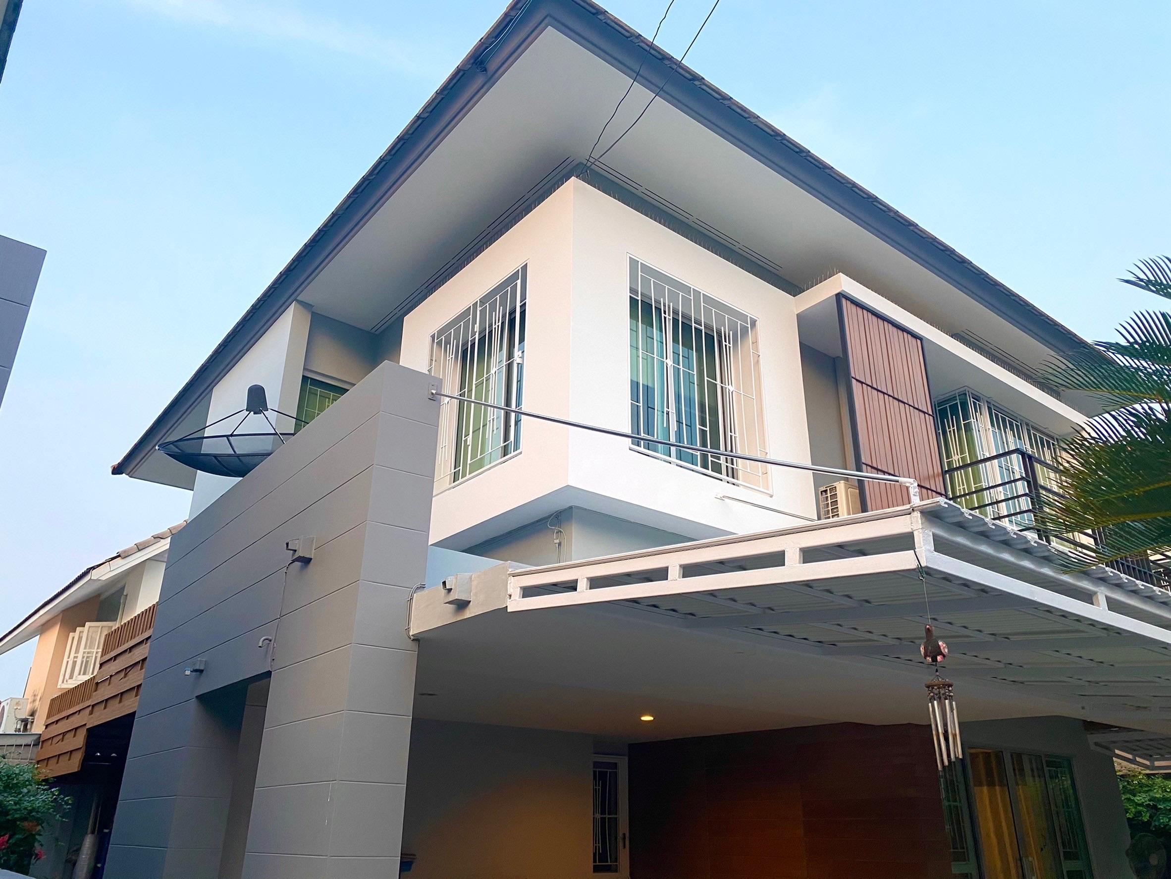 ขายบ้านเดี่ยว 2 ชั้น หมู่บ้าน Villa Garden รัตนาธิเบศร์ (บ้านพี่รังสรรค์) ทำเลดี หน้าบ้านไม่ชนใคร - 3