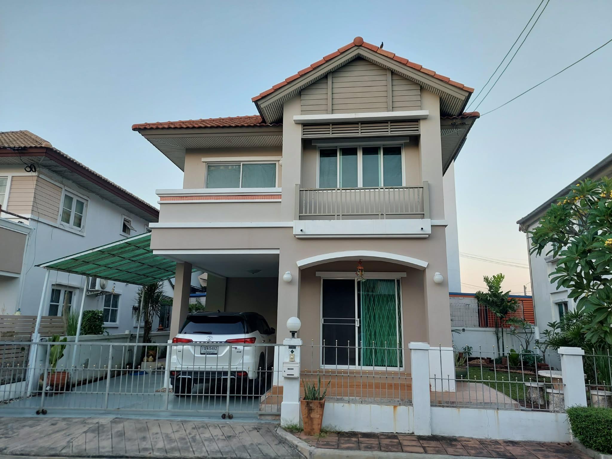 ขายบ้านเดี่ยว ชวนชื่น อุดมสุข กาญจนาภิเษก 34 ใกล้สุวรรณภูมิ 50.5 ตร.ว. แต่งครบพร้อมอยู่ - 1