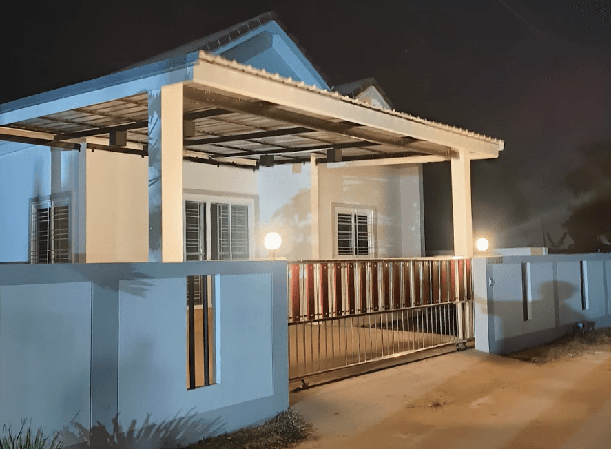 บ้านเดี่ยวชั้นเดียวสไตล์มินิมอล - โครงการ "บ้านโสนริมห้วย by MCNProperty" (Type A) - 1