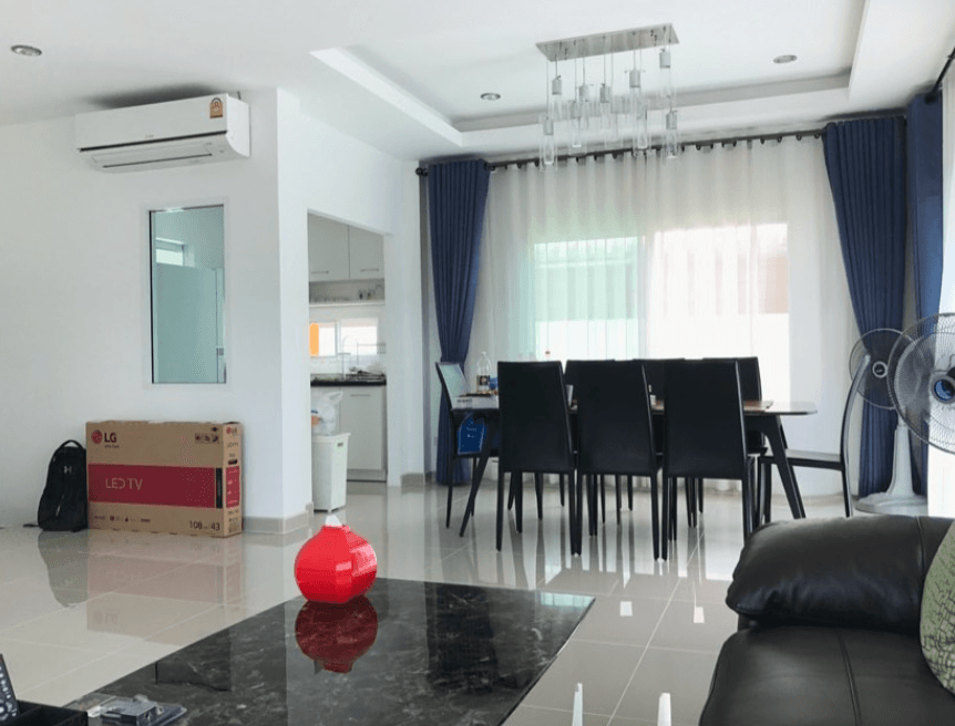 บ้านเดี่ยว 2 ชั้นหลังใหญ่พร้อมอยู่ - หมู่บ้านอุดมสุข ตรงข้ามโรงพยาบาลตาคลี - 3