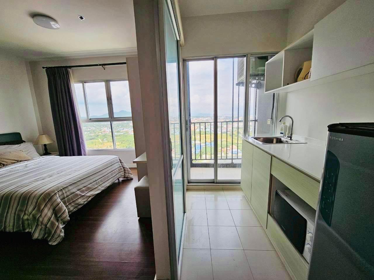 บ้านเคียงฟ้า หัวหิน - คอนโดมิเนียมห้องสตูดิโอชั้นสูง (ชั้น 23) พร้อมวิวเขา ทะเล และสนามเทนนิส - 10