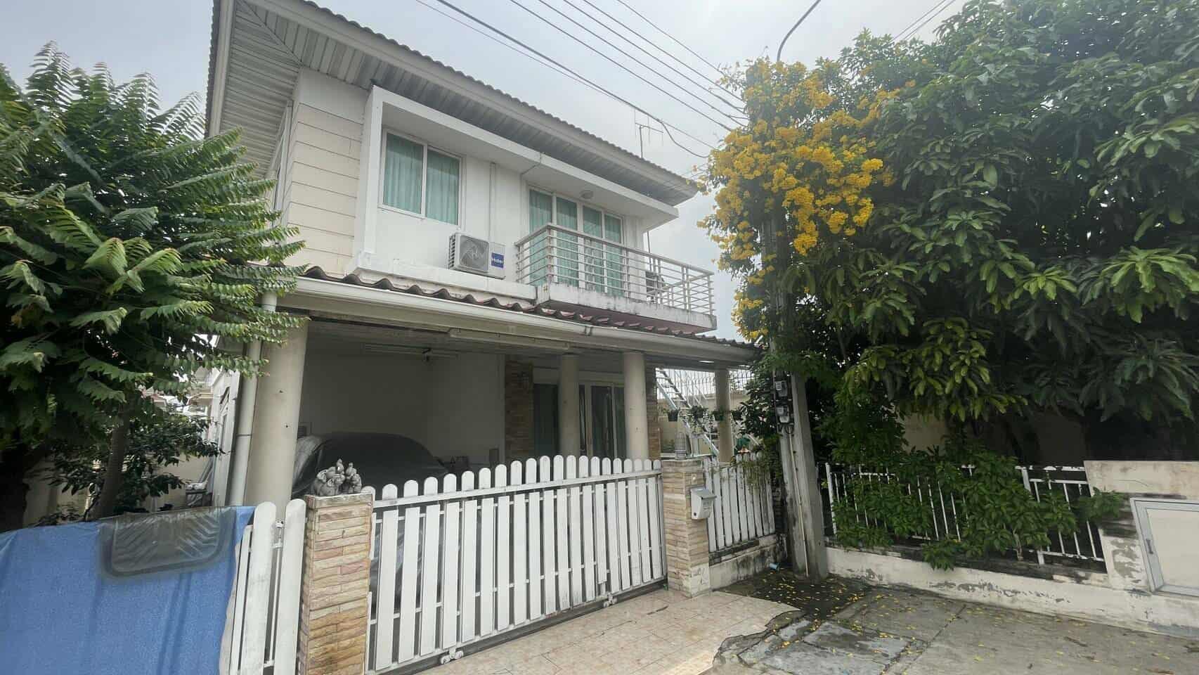 หมู่บ้านเดอะวิลล่า รัตนาธิเบศร์ (ท่าอิฐ) - บ้านแฝดหลังมุม ทำเลดี ใกล้รถไฟฟ้า มีพื้นที่สวน - 11