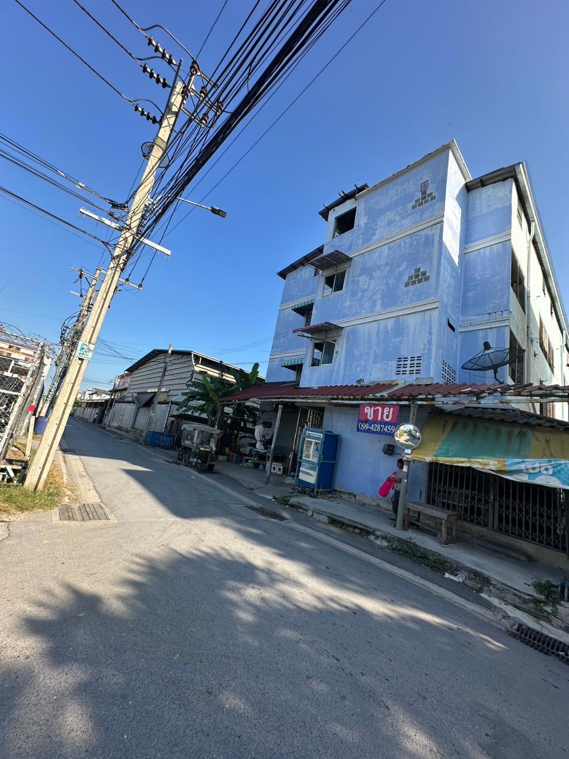 Apartment 4 ชั้น พร้อมสร้างรายได้ passive income หลักแสน หลังตลาดสำพ็ง2 ถนนกัลปพฤษ์ - 2
