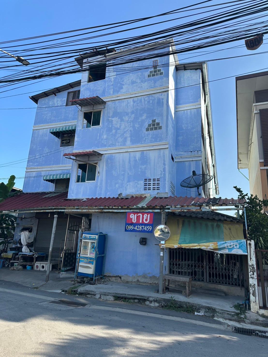 Apartment 4 ชั้น พร้อมสร้างรายได้ passive income หลักแสน หลังตลาดสำพ็ง2 ถนนกัลปพฤษ์ - 7