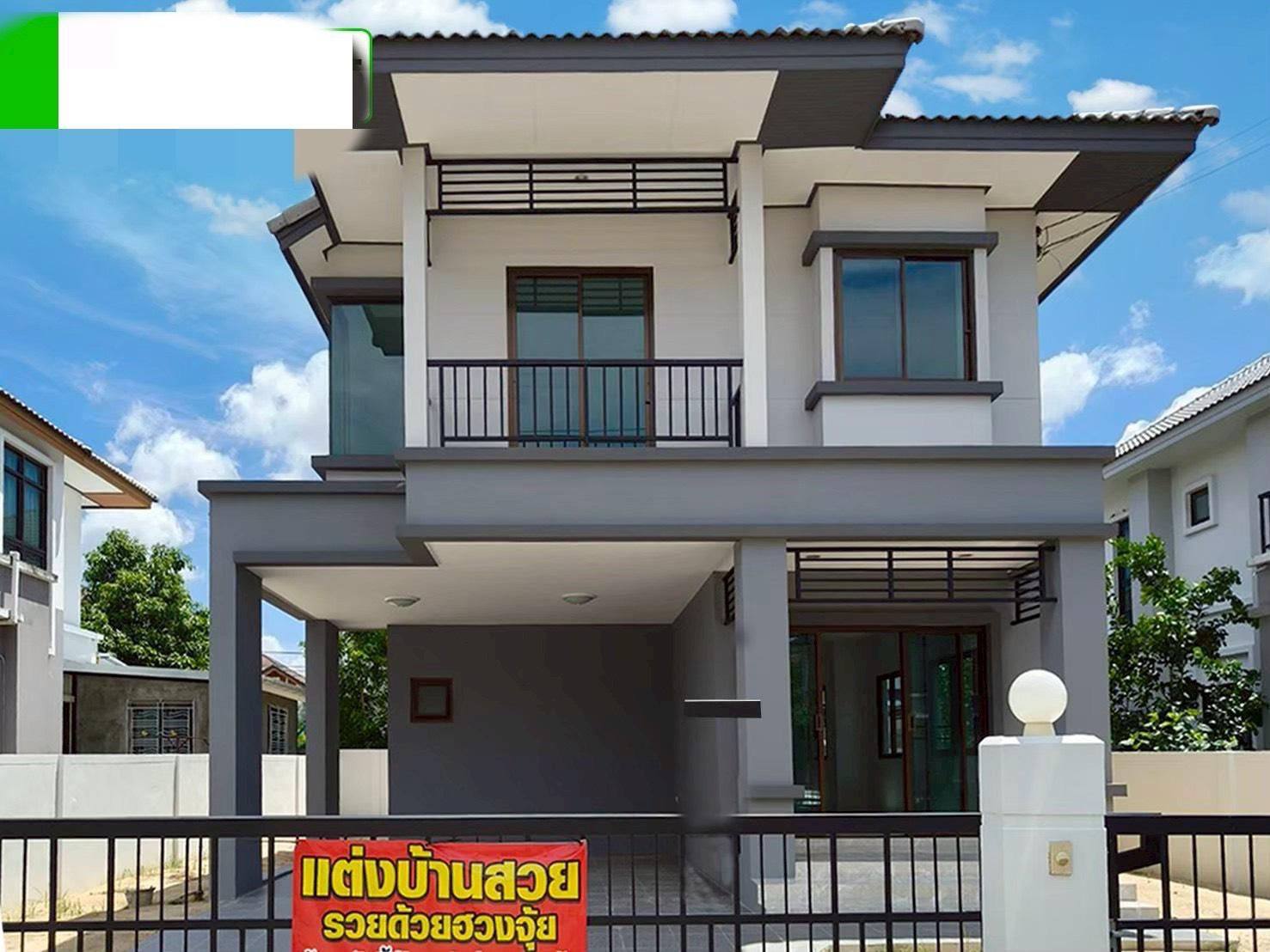 ขายบ้านเดี่ยว 2 ชั้น หมู่บ้านวิสตร้า วิลล์ (B1 B2) ลำลูกกา คลอง 3 ปรับปรุงใหม่ตามหลักฮวงจุ้ยโดยซินแสชื่อดัง ทำเลดีติดถนนโครงการ ใกล้ BTS คูคต - 1