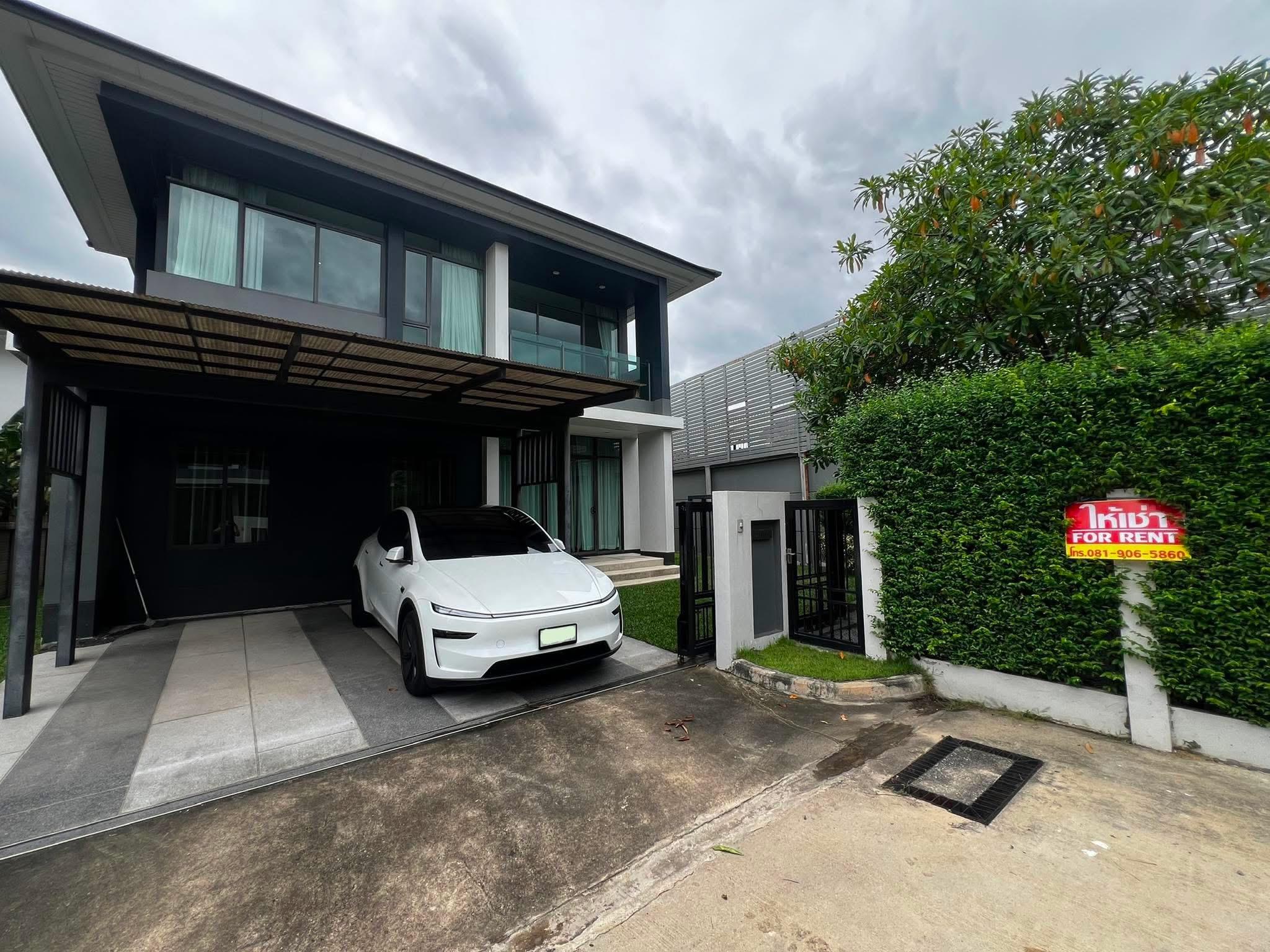 บ้านเดี่ยวให้เช่า เศรษฐสิริ กรุงเทพกรีฑา 75 ตร.ว. 4 นอน เฟอร์ครบ | House for Rent Setthasiri Krungthep Kreetha 4 Bed Near Brighton College - 2
