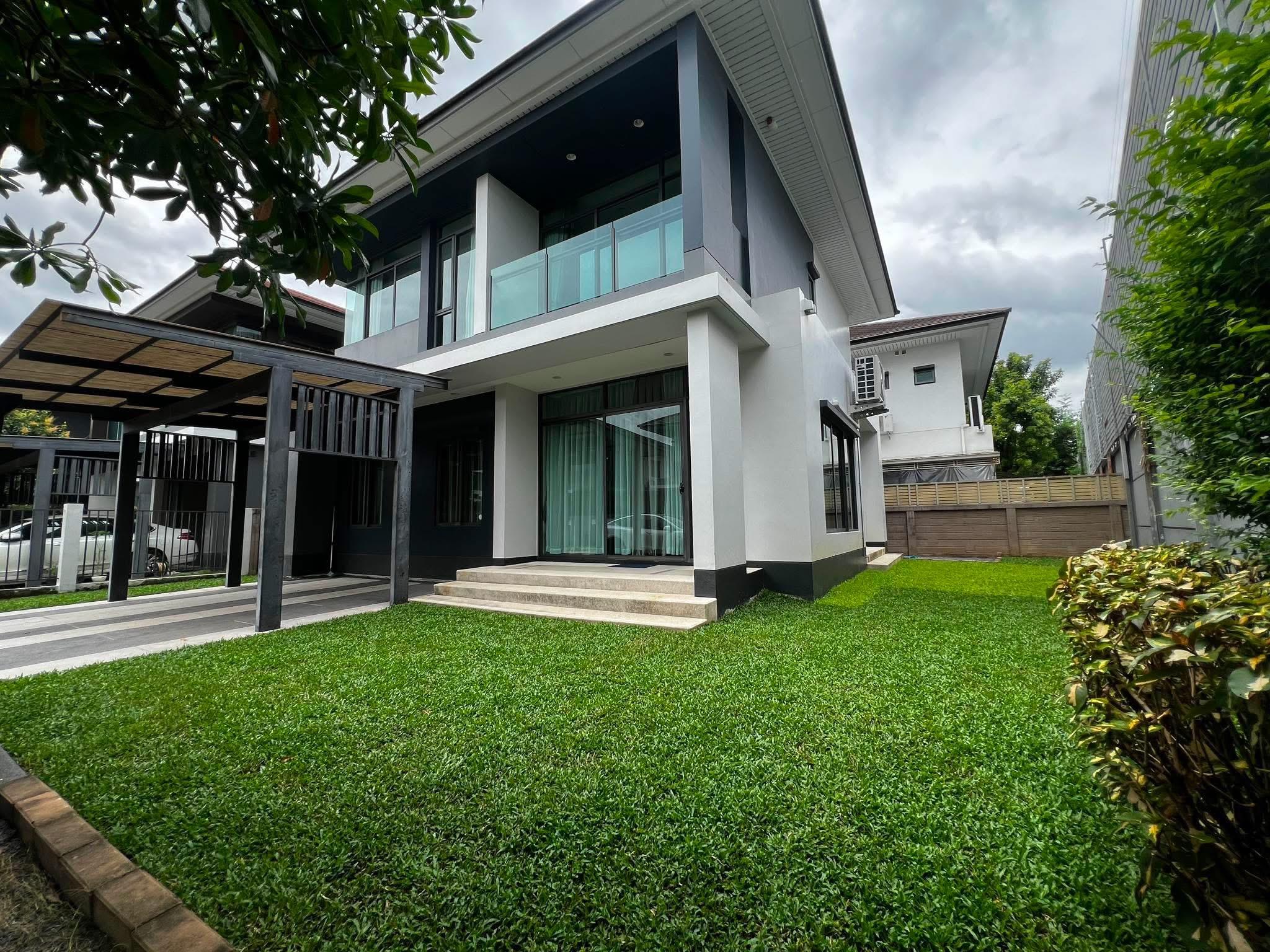 บ้านเดี่ยวให้เช่า เศรษฐสิริ กรุงเทพกรีฑา 75 ตร.ว. 4 นอน เฟอร์ครบ | House for Rent Setthasiri Krungthep Kreetha 4 Bed Near Brighton College - 6